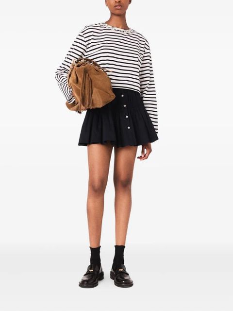 Maje striped long-sleeved T-shirt - White - zdjęcie produktu nr 2