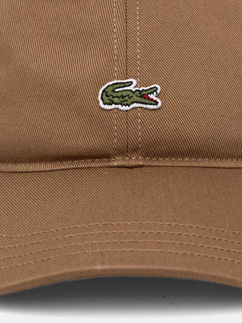 Lacoste czapka z daszkiem bawełniana