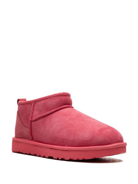 UGG Classic Ultra Mini suede boots - Pink - zdjęcie produktu nr 2