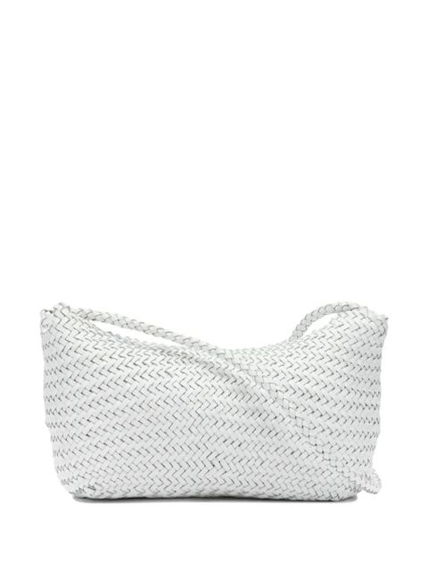 DRAGON DIFFUSION small Corsina leather shoulder bag - White