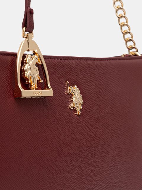 U.S. Polo Assn. torebka Jones kolor bordowy BEUJE8663WVP