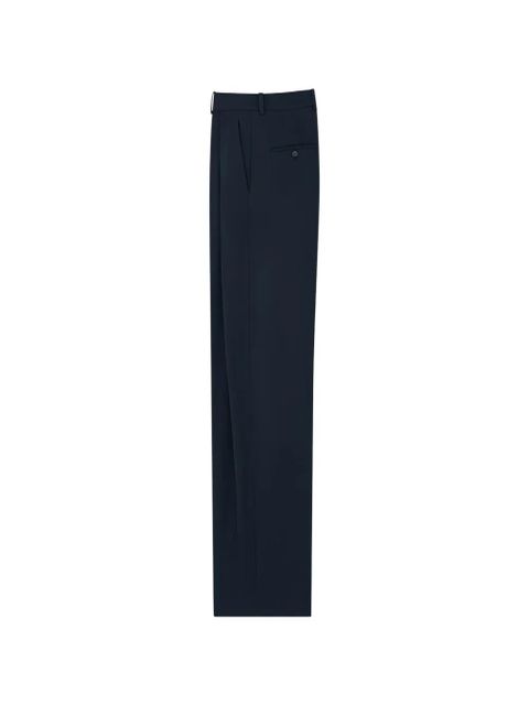 Saint Laurent pleated trousers - Blue - zdjęcie produktu nr 2
