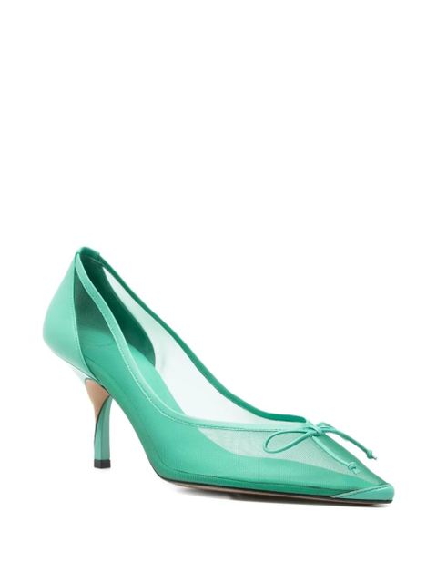 Jacquemus 80mm Les Escarpins Tourni pumps - Green - zdjęcie produktu nr 2