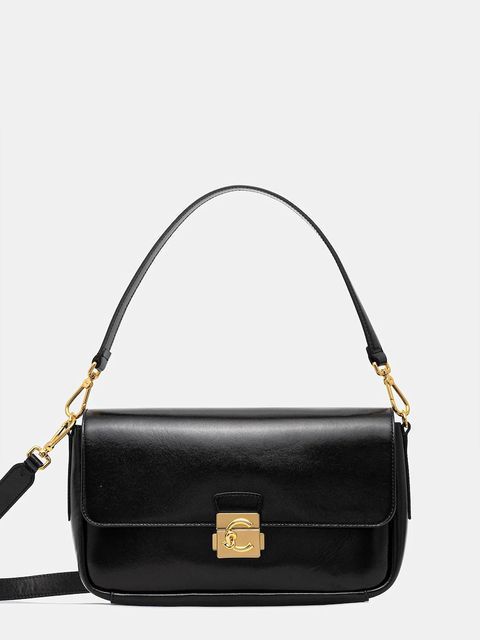 Coccinelle torebka skórzana C-ME LOCK - zdjęcie produktu nr 1