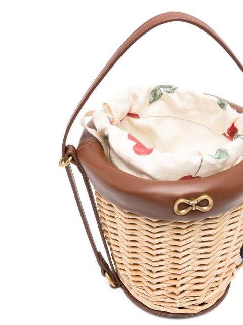 TWINSET natural bucket bag - Neutrals