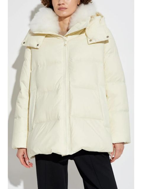 Yves Salomon shearling-lined jacket - Neutrals - zdjęcie produktu nr 2