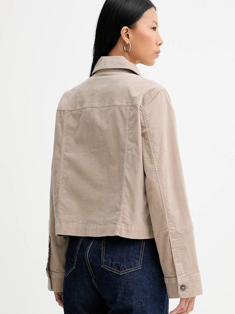 Marc O'Polo kurtka kolor beżowy przejściowa 511096874007