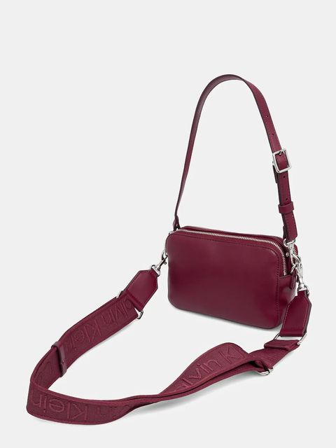 Calvin Klein torebka kolor bordowy LV04F3165G