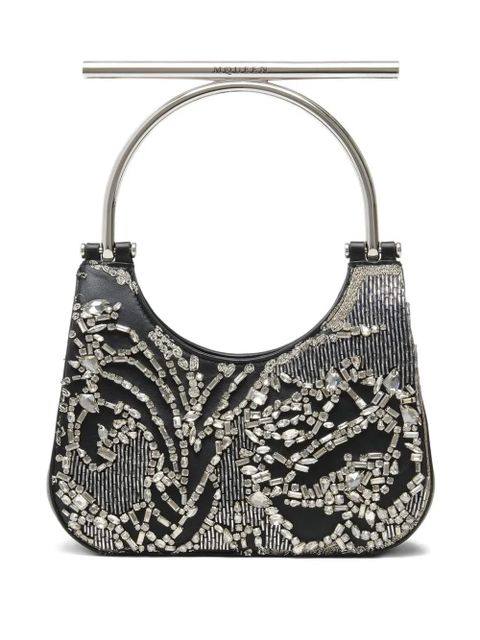 Alexander McQueen T-Bar mini bag - Black - zdjęcie produktu nr 1