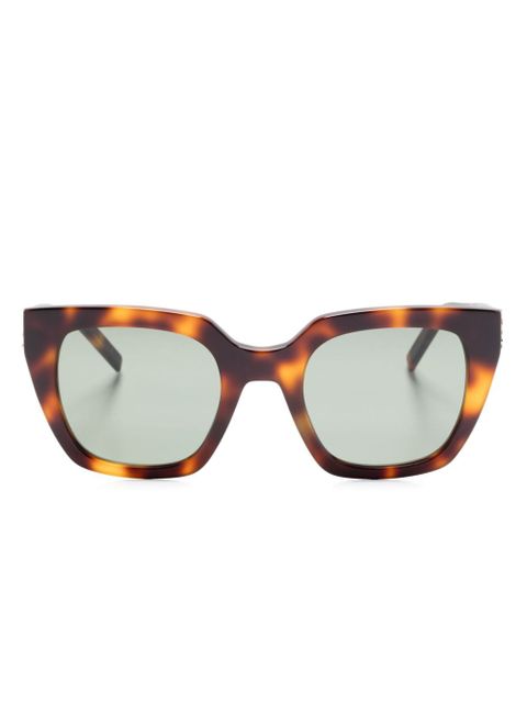 Saint Laurent Eyewear cat-eye sunglasses - Brown - zdjęcie produktu nr 1