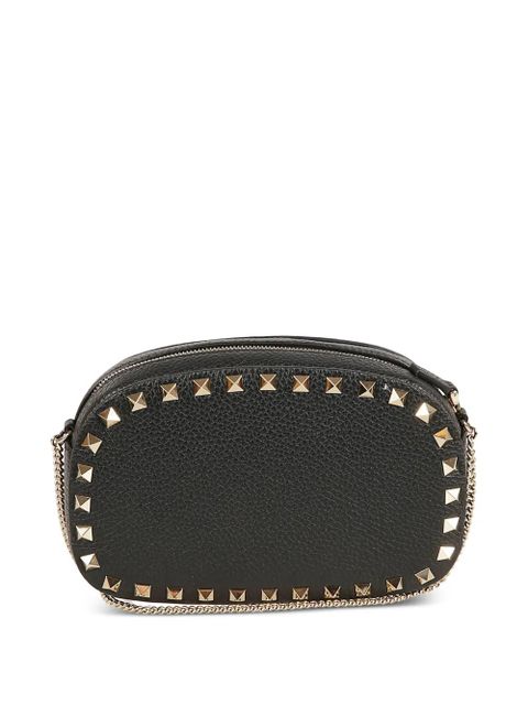 Valentino Garavani mini rockstud shoulder bag - Black