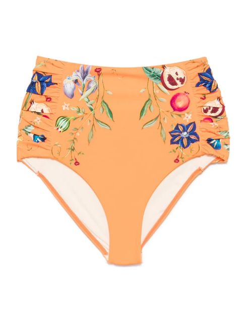 ALEMAIS Flores bikini bottoms - Orange - zdjęcie produktu nr 1
