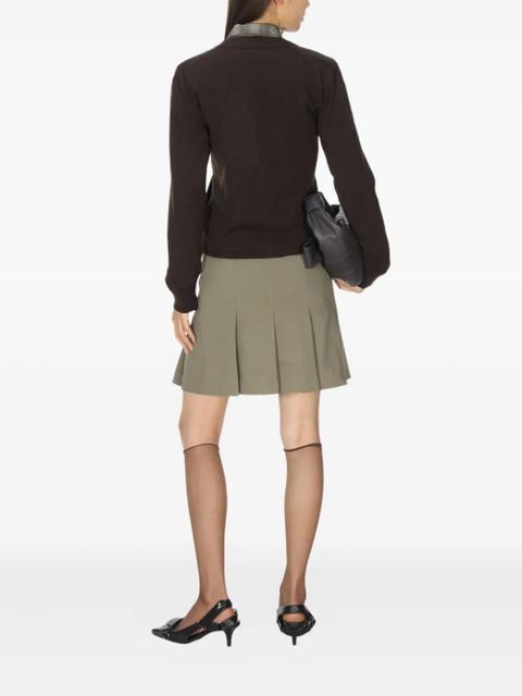 OUR LEGACY Ivy argyle-pattern cardigan - Black