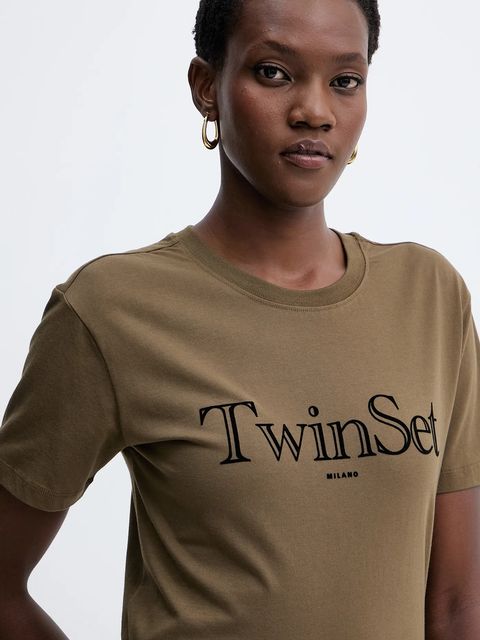 Twinset t-shirt bawełniany