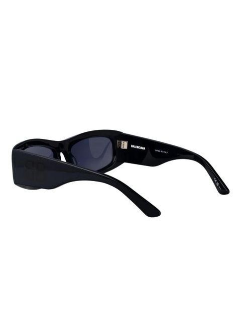 Balenciaga Eyewear geometric-frame sunglasses - Blue