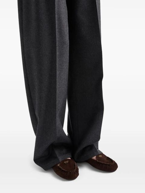 Prada suede loafers - Brown