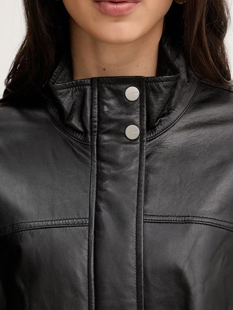 Pinko kurtka skórzana