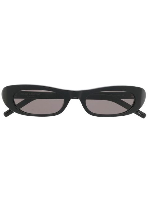 Saint Laurent Eyewear SL 557 slim oval sunglasses - Black - zdjęcie produktu nr 1