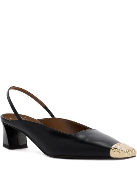 Giuseppe Zanotti leather heeled pumps - Black - zdjęcie produktu nr 1