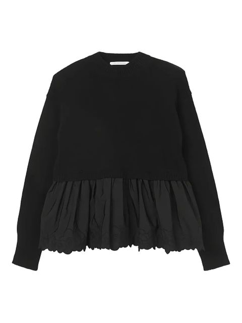 Cecilie Bahnsen Bera cashmere sweater - Black - zdjęcie produktu nr 1