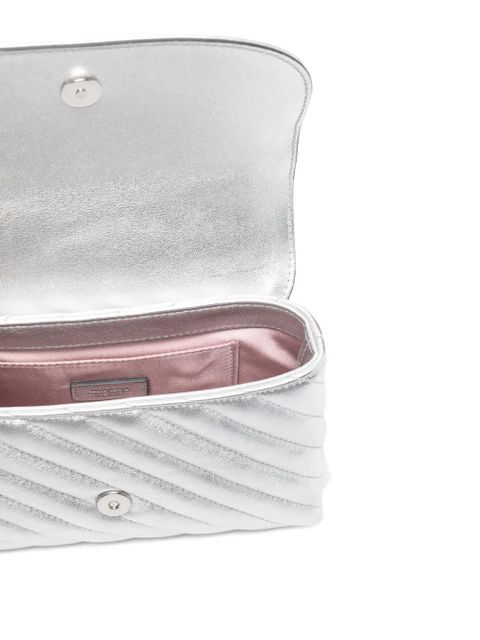 Jimmy Choo Curve quilted mini bag - Grey