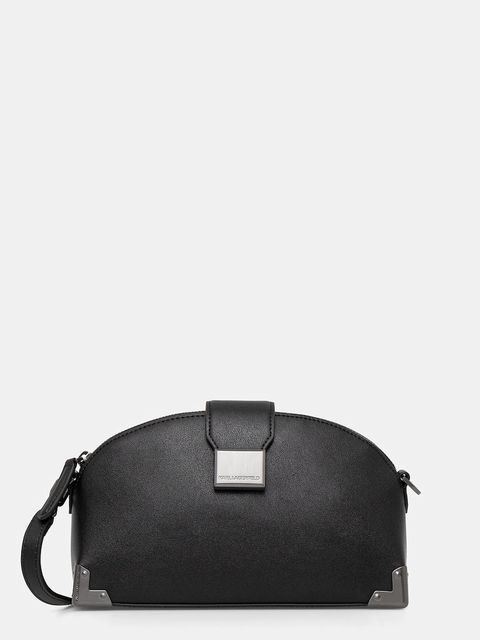 Karl Lagerfeld torebka skórzana K/TRUNK kolor czarny B1W30124 - zdjęcie produktu nr 1