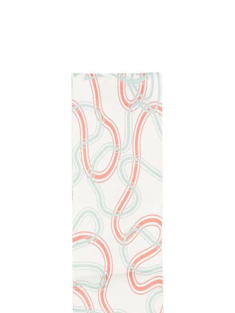 Vivienne Westwood graphic scarf - Neutrals