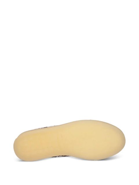 Copenhagen patterned lace-up sneakers - White