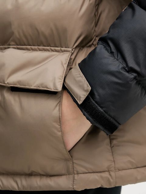 The North Face kurtka Limbara Insulated kolor brązowy zimowa NF0A8DZXBOW1