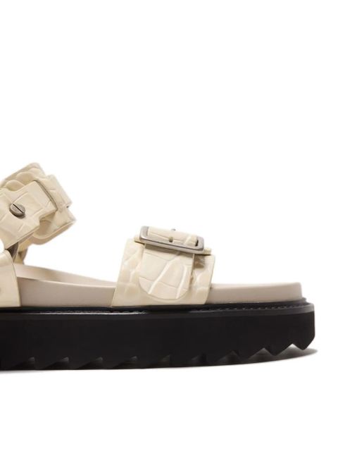 Acne Studios leather buckle sandals - Neutrals - zdjęcie produktu nr 2