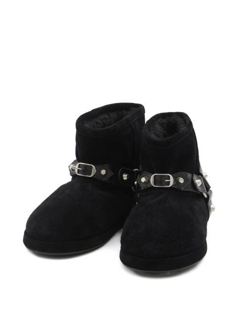 Balenciaga Alaska studded-strap soft boots - Black - zdjęcie produktu nr 2