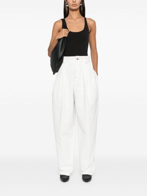 TOTEME knitted tank top - Brown