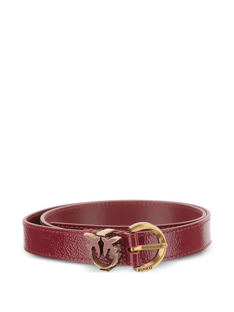 PINKO bird-detail buckle belt - Red - zdjęcie produktu nr 1