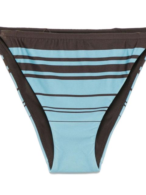 SIR. striped tie side bikini bottoms - Blue