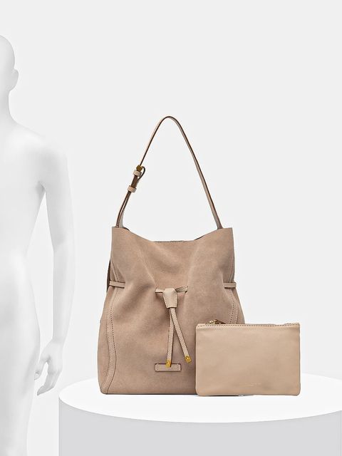 Gianni Chiarini torebka zamszowa SIENNA