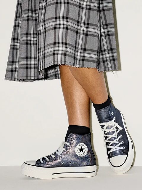 Converse trampki Chuck Taylor All Star Lift kolor szary A14519C