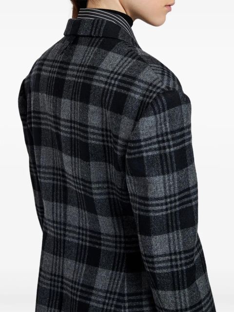 Proenza Schouler checked wool blazer - Grey