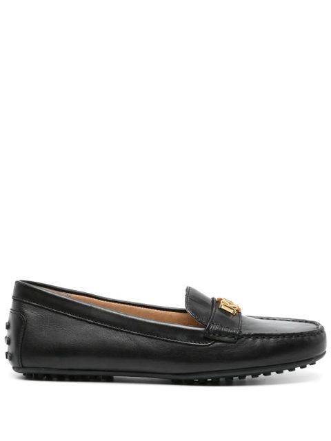 Lauren Ralph Lauren Barnsbury Driver leather loafers - Black - zdjęcie produktu nr 1