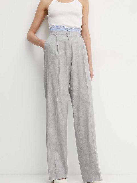 Marella spodnie lniane AUTOCAR - zdjęcie produktu nr 2