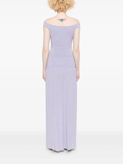 MANURÍ Coco maxi dress - Purple