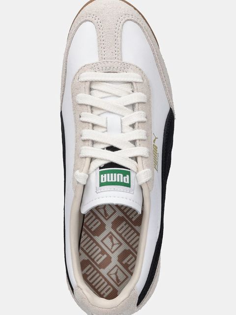 Puma sneakersy skórzane Arizona Retro kolor beżowy 402353