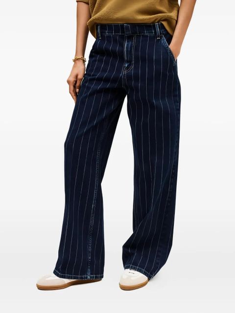 Ba&Sh Recchi striped jeans - Blue