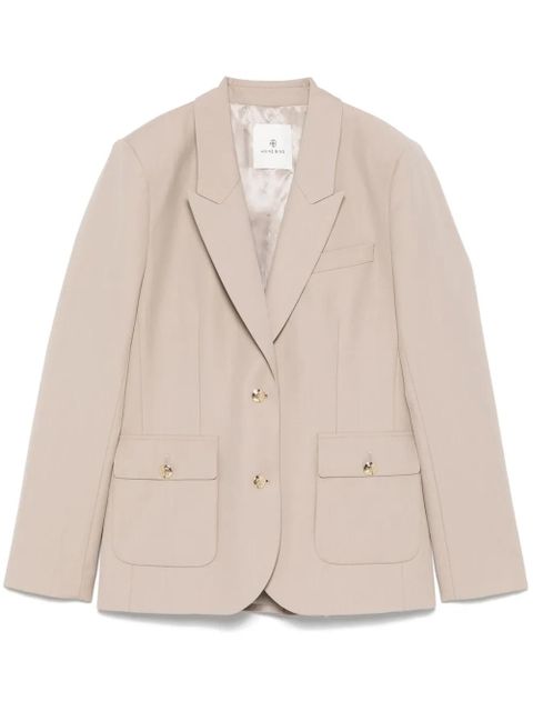 ANINE BING wool blazer - Neutrals - zdjęcie produktu nr 1