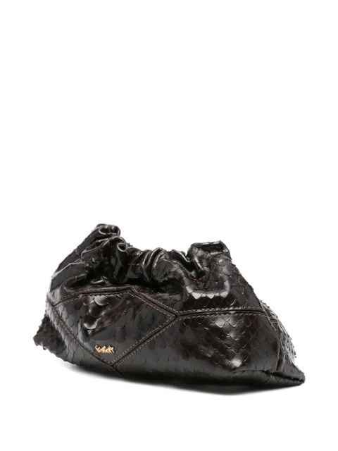 Ba&Sh June drawstring clutch bag - Brown - zdjęcie produktu nr 2