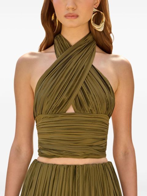 Cult Gaia Brigitte top - Green - zdjęcie produktu nr 1