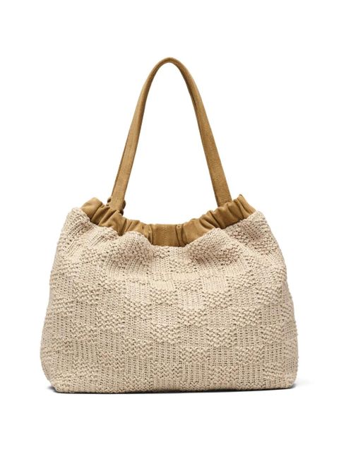 Marc Jacobs The Summer Cristina woven tote bag - Neutrals