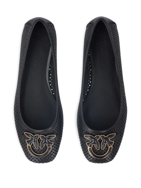 PINKO Love Birds ballet flats - Black