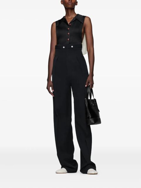 Maison Margiela ladybug button t-shirt - Black