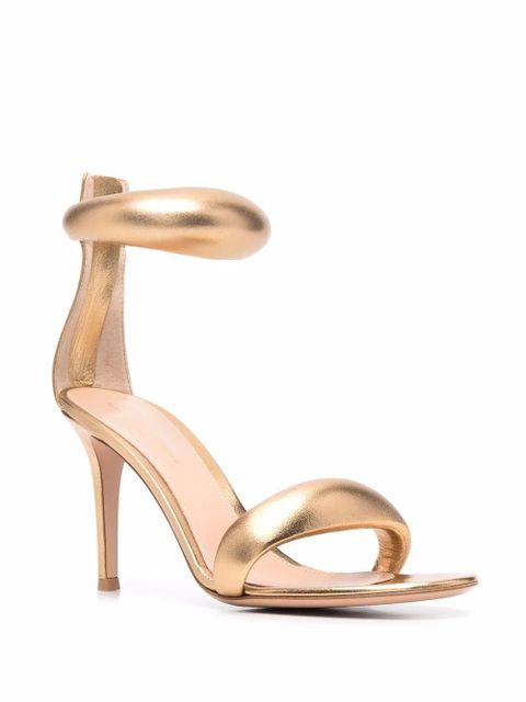 Gianvito Rossi Bijoux 85mm leather sandals - Yellow