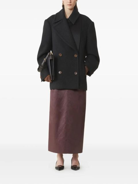 Lanvin double-breasted long-sleeve jacket - Black - zdjęcie produktu nr 2